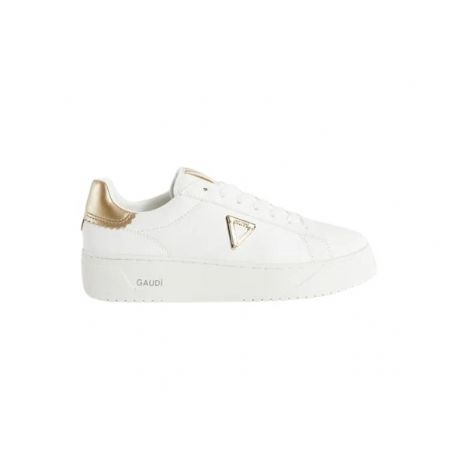 SNEAKERS GAUDI' DONNA IN SIMILPELLE OFFWHITE V44-64120_V0017