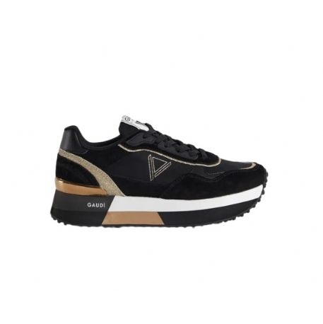 SNEAKERS GAUDI' DONNA RUNNING BLACK V44-64210_V0001