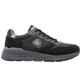 SNEAKERS BLAUER UOMO RAY02 MAN NYLON/SUEDE F4RAY02/NUS/BLK/BLK