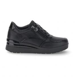SNEAKERS STONEFLY DONNA CREAM 58 NAPPA LTH BLACK NAPPA LEATHER 221734 000