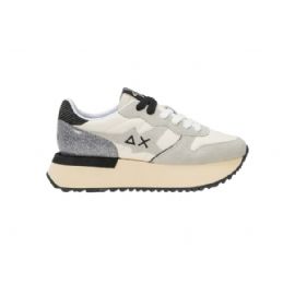 SNEAKERS SUN68 DONNA FOOTWEAR ADULT BIG STARGIRL BAG SILVER BIANCO Z44219 01