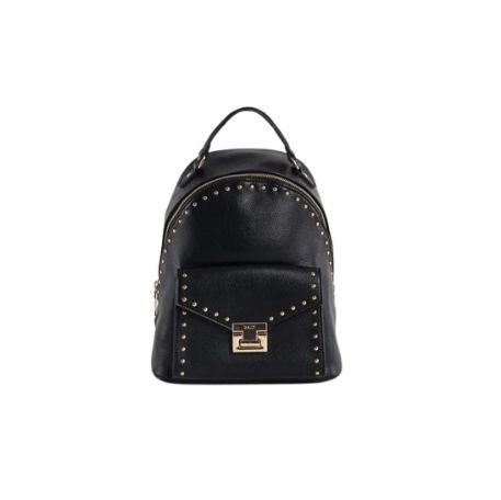 ZAINO GAUDì DONNA NERO IN SIMILPELLE CON BORCHIE 23X28X13CM V4AI-11781_V0001