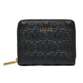 PORTAFOGLIO LIU JO  ECS M ZIP BROWN STONE 13.5X3X10CM AF4281 E0538 22222