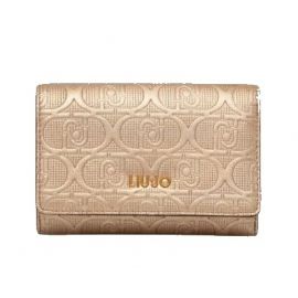 PORTAFOGLIO LIU JO  ECS M TRIFOLD GOLD 9.5X14.5CM AF4284 E0538 00529