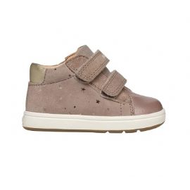 SNEAKERS PRIMI PASSI  BAMBINA B BIGLIA G.C - CAM ST+VI.PE.BO DK BEIGE/PLATINUM 19>26 B044CC 007AK C5M2U