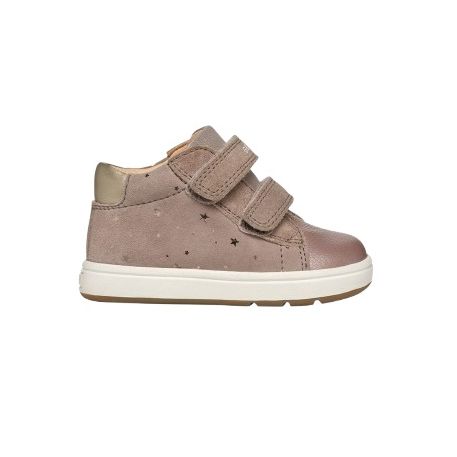 SNEAKERS PRIMI PASSI  BAMBINA B BIGLIA G.C - CAM ST+VI.PE.BO DK BEIGE/PLATINUM 19>26 B044CC 007AK C5M2U