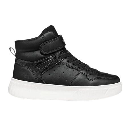 SNEAKERS GEOX ALTA BAMBINA  J MIKIROSHI B - VI.SIN+VER.GLI BLACK 28>35 J46DVB 0BCKC C9999/A