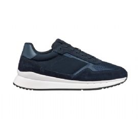 SNEAKERS GEOX UOMO U BRANTHON A - SCAM.+TESSUTO NAVY  U55LCA 02211 C4002