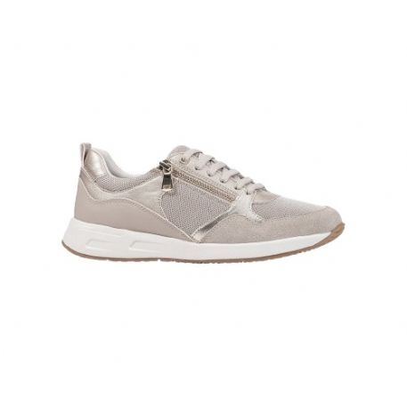 SNEAKERS GEOX DONNA D BULMYA A - SINT.PERL.+MESH   LT GOLD/BEIGE    D35NQA 0NF14 C2235