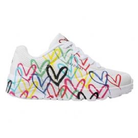 SNEAKERS SKECHERS DONNA UNO LITE - SPREAD THE LOVE 314064L WMLT