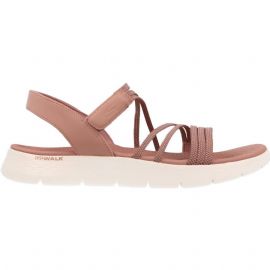 SANDALO SKECHERS DONNA GO WALK FLEX SANDAL - EMMA 141473 TAN