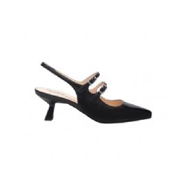 DECOLLETE' NEROGIARDINI DONNA NAPPA PANDORA NERO TPU CLETO NERO TACCO 5CM  E512252DE/100