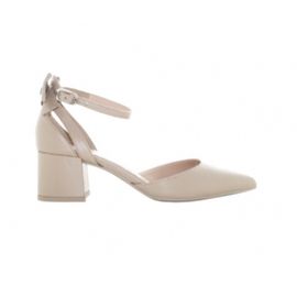 DECOLLETE' NEROGIARDINI DONNA NAPPA PANDORA LINO TPU TENNA NATURALE TACCO 5CM E512350D/453