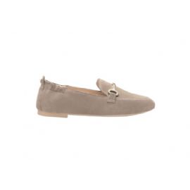 MOCASSINO NEROGIARDINI DONNA VELOUR CRETA TPU BELLA BEIGE E512620D/451