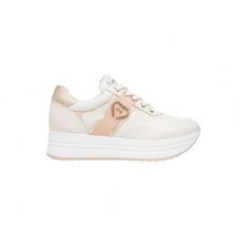 SNEAKERS NEROGIARDINI DONNA VELVET OSSO 0100 NAPPA PANDORA ROSA ETOILE MIELE PU.EVORA E512911D/713