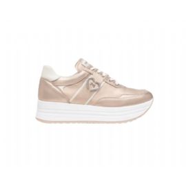 SNEAKERS NEROGIARDINI DONNA ETOILE SATURN VELVET OSSO 0100 PU.EVORA B16495 BIANcCO E512912D/675