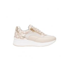 SNEAKERS NEROGIARDINI DONNA VELVET MILK 1039 T.RETE CHIC 1 OSSO 1 T.GIOVE BEIGE/NOCCIO E512930D/710