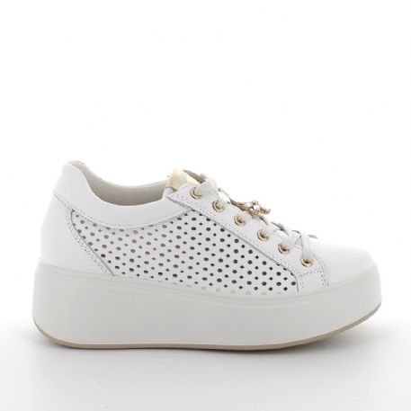 SNEAKERS  IGI&CO DONNA  NAPPA SOFT BIANCO 7657222