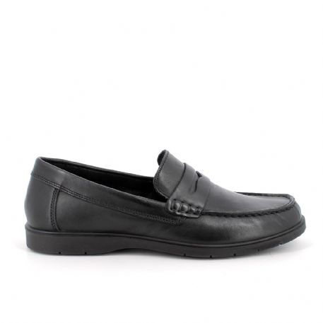 MOCASSINO IGI&CO UOMO VITELLO ALFA    NERO 7612000