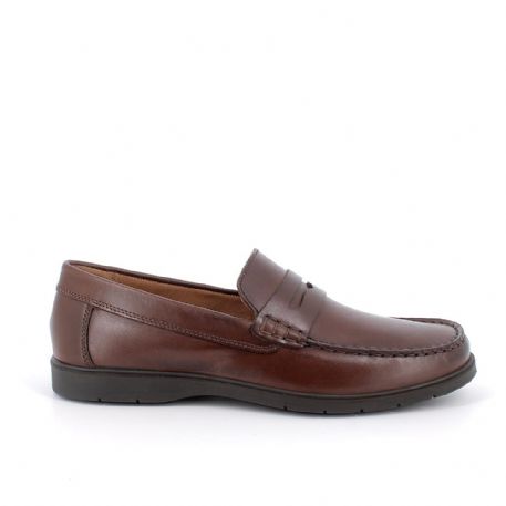 MOCASSINO IGI&CO UOMO VITELLO ALFA    MARRONE SCURO 7612011