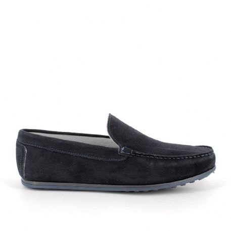 MOCASSINO IGI&CO UOMO SCAMOSCIATO  BLU 7614000
