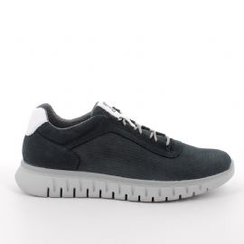 SNEAKERS IGI&CO UOMO NABUK GUM BLU 7617211