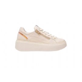 SNEAKERS NEROGIARDINI DONNA DOLLARINO BEIGE T.GLITTER GR.PLANET  PU.GUATEMALA E513081D/412