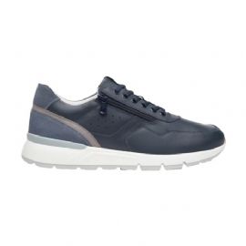 SNEAKERS NEROGIARDINI UOMO SPARTA INCANTO VELOUR AVIO SAUVAGE PERLA PU.BIDENS.POGGIO B1 E500650U/207