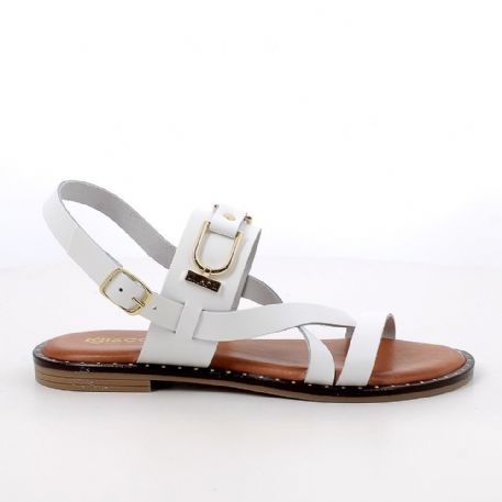 SANDALO IGI&CO DONNA VITELLO VACCHET BIANCO 7685533