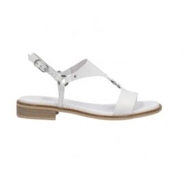 SANDALI NEROGIARDINI DONNA LOIRA BIANCO TR BEVAGNA 592 BEIGE E513420D/707
