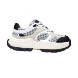 SNEAKERS CULT DONNA TAYLOR 4452 LOW W  MESH/SU/LT/LAM. WHITE/COOL GREY/BLK/SILVER CLW445201