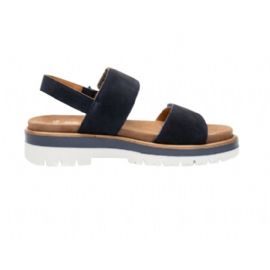 SANDALO ARA SHOES SAMTCHEVRO BLAU MALAGA-S 12-21003-02