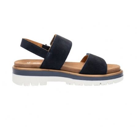 SANDALO ARA SHOES SAMTCHEVRO BLAU MALAGA-S 12-21003-02