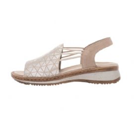 SANDALO ARA SHOES DONNA  NOVELKID,KALBVELOUR SAND/SILBER,SAND HAWAII 2.0 12-29005-14