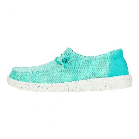 MOCASSINO HEY DUDE DONNA WENDY STRETCH MESH W SLIP-ON HD.41878/4VB