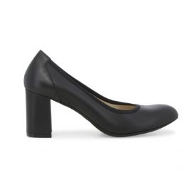 DECOLLETE' MELLUSO DONNA NAPPETTA ABYSS NERO TACCO 4CM D110Z NERO