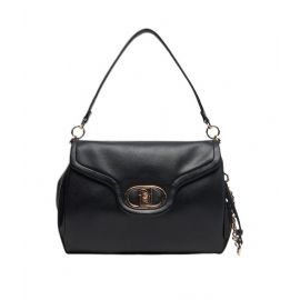 BORSA  A SPALLA LIU JO DONNA  ECS M HOBO NERO 28X12X21CM AA5018 E0037 22222