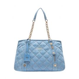 BORSA  LIU JO DONNA L TOTE DENIM MATELASSE' 44X13X22CM AA5132 D0001 00737