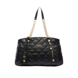 BORSA  LIU JO DONNA L TOTE NERO MATELASSE CON CHARM 44X13X22CM AA5132 E0015 22222