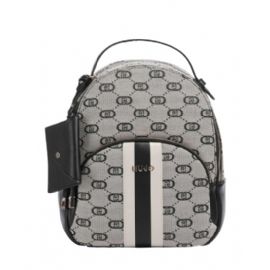 ZAINO LIU JO DONNA M BACKPACK NERO 26X13X30CM AA5157 E0058 22222