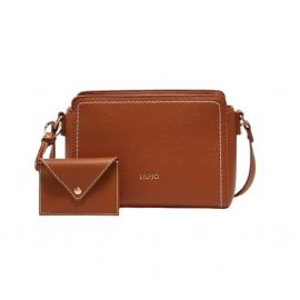 BORSA TRACOLLA LIU JO DONNA MARRONE 22X9X16CM AA5161 E0058 81154