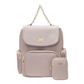 ZAINO LIU JO DONNA IN NYLON GRIGIO 23X12X28CM AA5174 T4559 81110