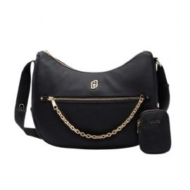 BORSA  LIU JO DONNA BLACK NYLON 27X15X19CM AA5322 T4559 22222