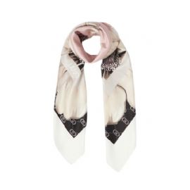 FOULARD LIU JO DONNA STOLA NERO FLOREALE 90X90CM 2A5027 T0300 22222