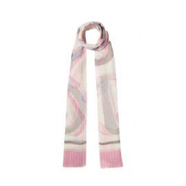 SCIARPA SCIALLE  LIU JO DONNA STOLA MIX PRINT ROSA  70X180CM 2A5051 T0300 M9359