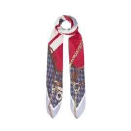 FOULARD  LIU JO DONNA STOLA MANHATTAN BLU 120x120CM 2A5053 T0300 X1058