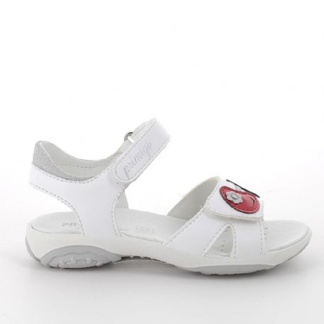 SANDALO PRIMIGI BAMBINA SI.NAPPA BIANCO TG:27>30 7885122/A