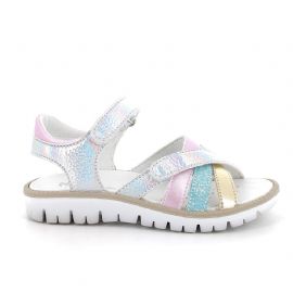 SANDALO PRIMIGI BAMBINA S.BOTT/S.NAP.IR CANGIANTE/ROSA TG:31>35 7891033/B
