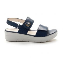 SANDALO CON ZEPPA STONEFLY AQUA III 12 NAPPA LTH/TEXTILE OCEAN BLUE 216158 144