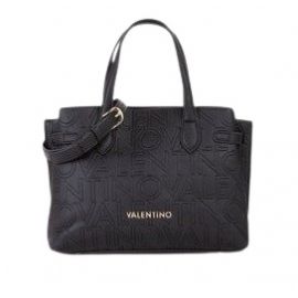 BORSA A MANO MARIO VALENTINO DONNA SHOPPING PANSY NERO 23X30X14CM VBS8PG04 NERO